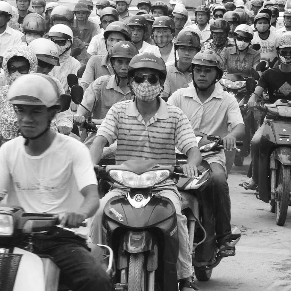 Cómo cruzar la calle en Vietnam