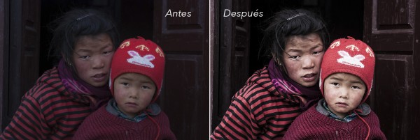 Curso de edición con Adobe Lightroom 2 niños 1