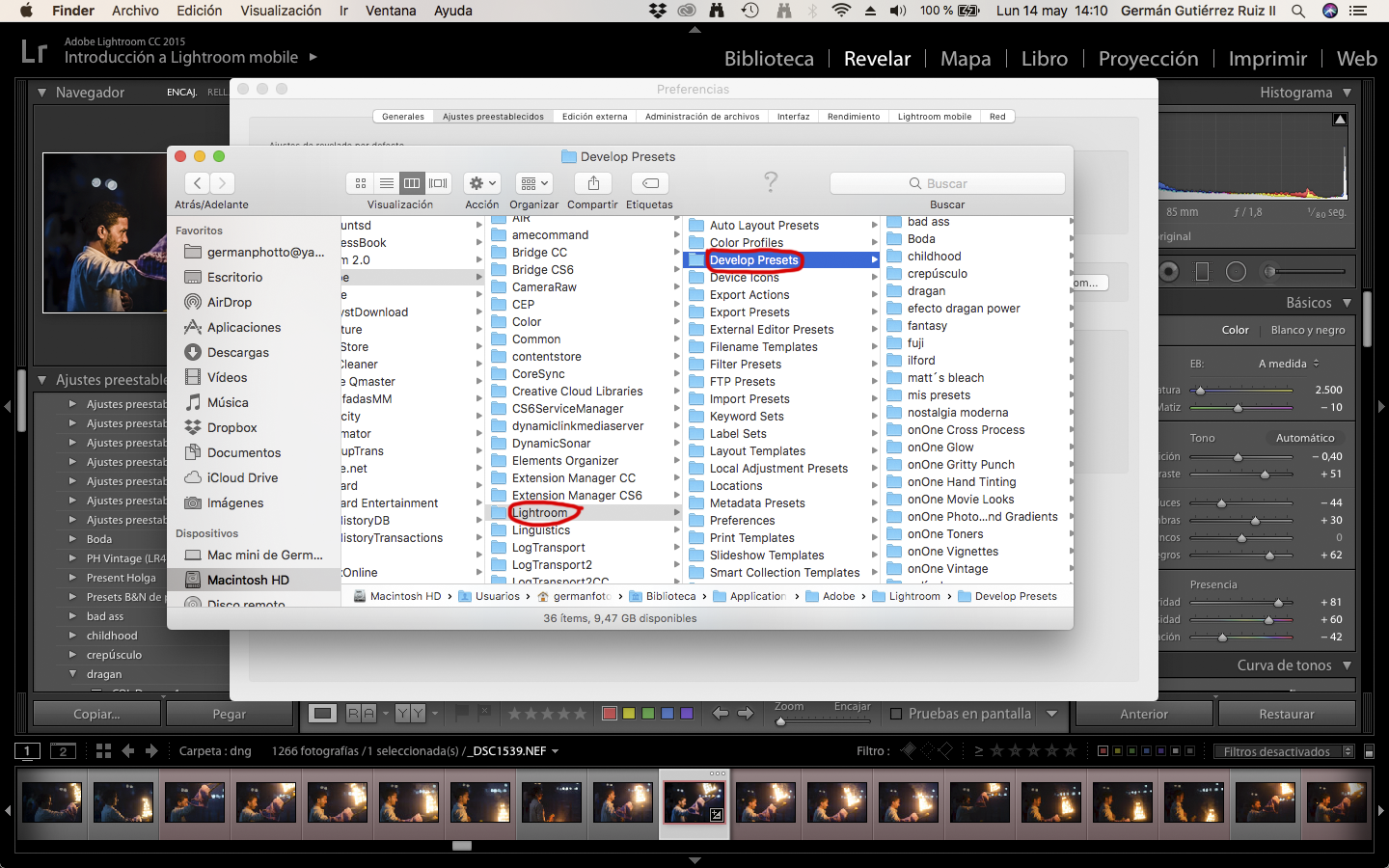 Cómo instalar presets en Lightroom 4 como instalar presets en lightroom